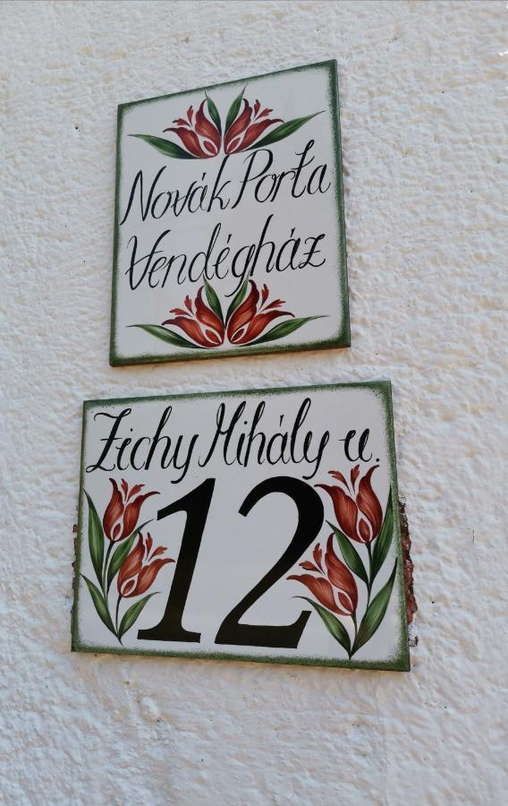 Novak Porta Vendeghaz-Tab, Zala Apartment Ngoại thất bức ảnh